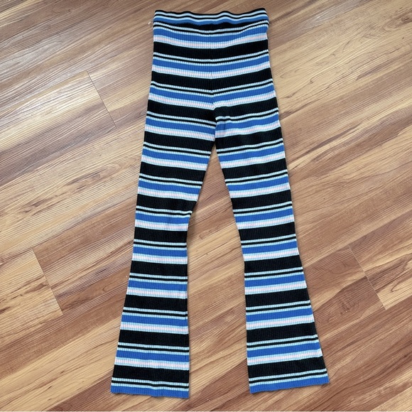 UNIQLO x MARNI Merino Blend Semi Flare Knitted Pants in Blue Sz. Small - Picture 12 of 15
